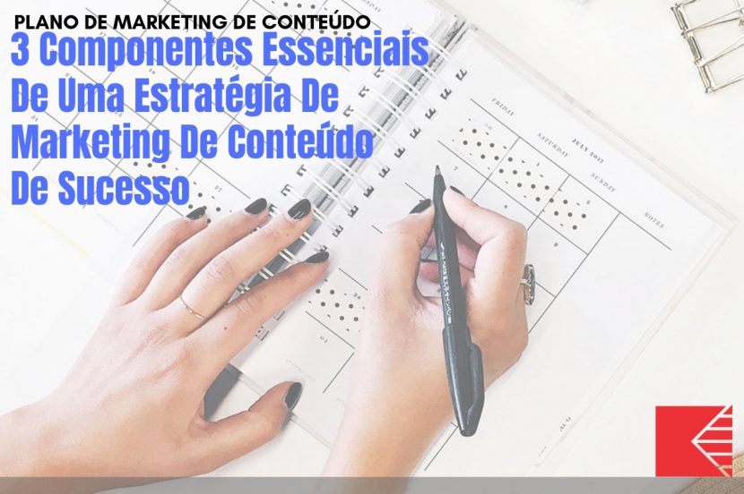 3 Componentes Essenciais De Uma Estratégia De Marketing De Conteúdo De Sucesso